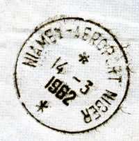 tad NIAMEY AEROPORT NIGER