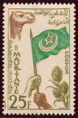 Drapeau mauritanie