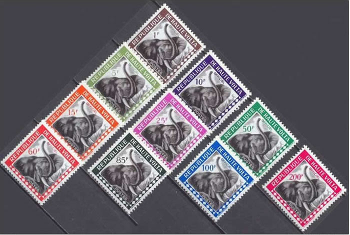 Timbres de service