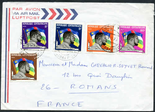 Les 5 premières valeurs sur lettre