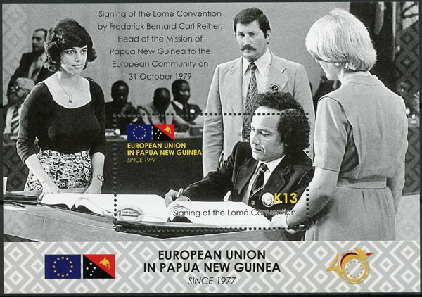 Signature de la Convention de Lomé 1979