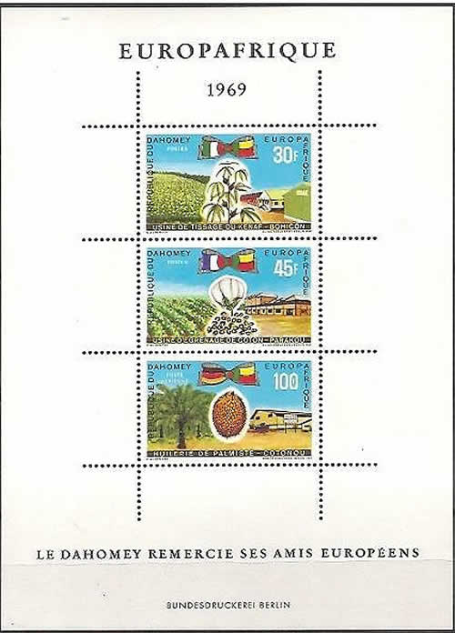 Dahomey remercie ses amis européens