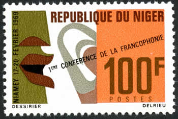 1ère Conférence de la Francophonie à Niamey.