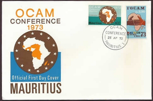 FDC Réunion OCAM à Maurice