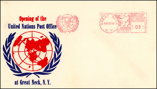 EMA ONU Great Lake FDC