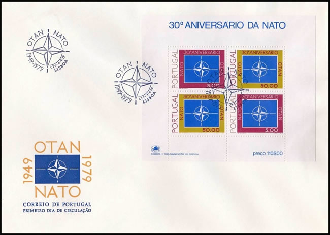 FDC NATO Portugal 1979