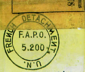 Cachet du FAPO 5200