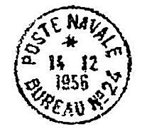 Timbre-à-date du bureau naval No 24