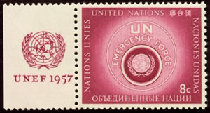 timbre UNEF avec halo