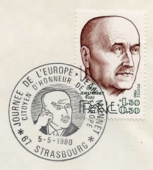 Jean Monnet Citoyen d'Honneur de l'Europe