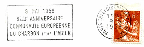 OMEC 8ème anniversaire du plan Schuman et de la CECA