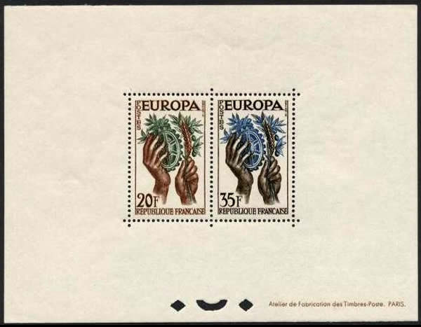 Bloc-feuillet Europa 1957