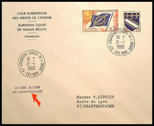 Cour Européenne des Droits de l'Homme 1969