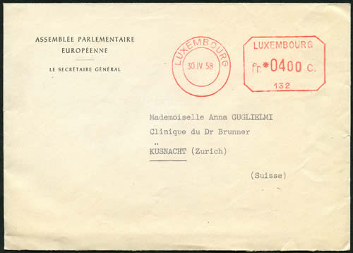 EMA Assemblée Parmeùentaire Européenne Luxembourg 132