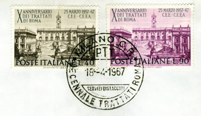 10ème anniversaire du Traité de Rome Milan