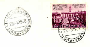 Euratom ISPRA cachet type 2