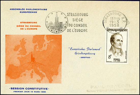 Session constitutive de l'Assemblée parlementaire CEE -CECA EURATOM