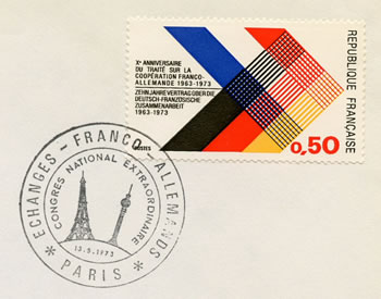 Congrès extraordinaire d'échanges franco-allemands 1973