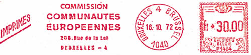 EMA Commission F1464 Bruxelles 1040