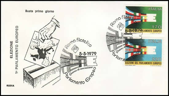 Eléctions au Parlement Européen 1979 Italie FDC