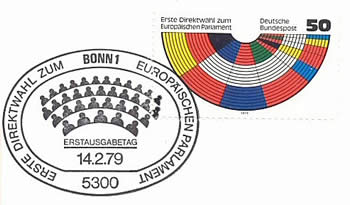 Elections européennes 1979 RFA FDC