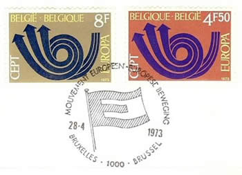 réunion du Mouvement européen 1973 Bruxelles