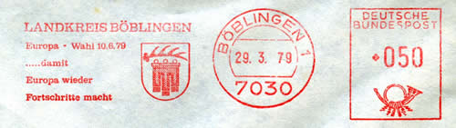 EMA Elections européennes 1979 Boblingen