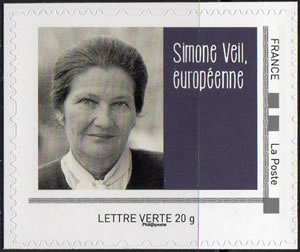 Timbre Personnalisé Simone Veil