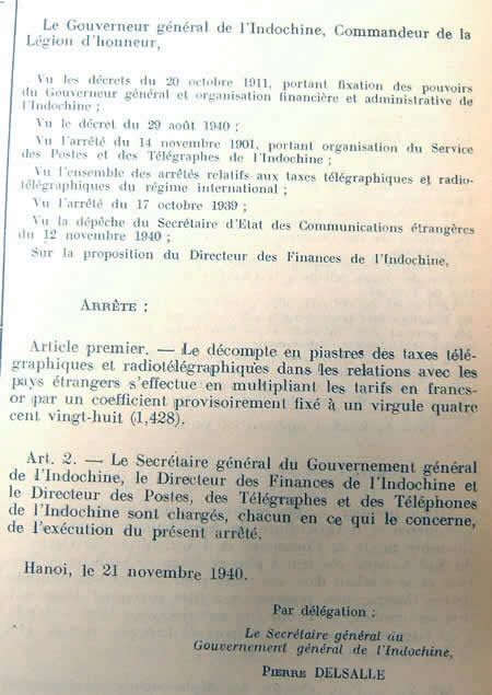 Conversion de la piastre