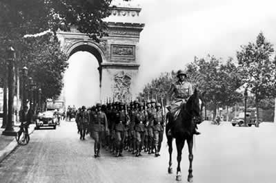 Défilé allemand du 14/6/40