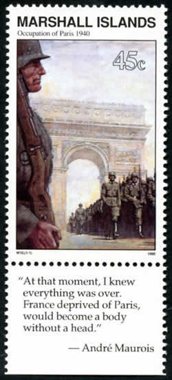 Allemands sur les Champs-Elysées