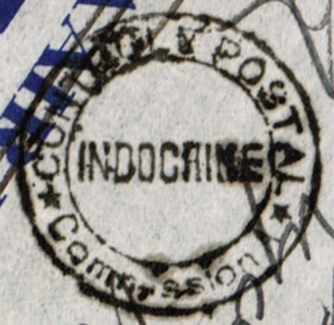 Cachet double cercle Commission A