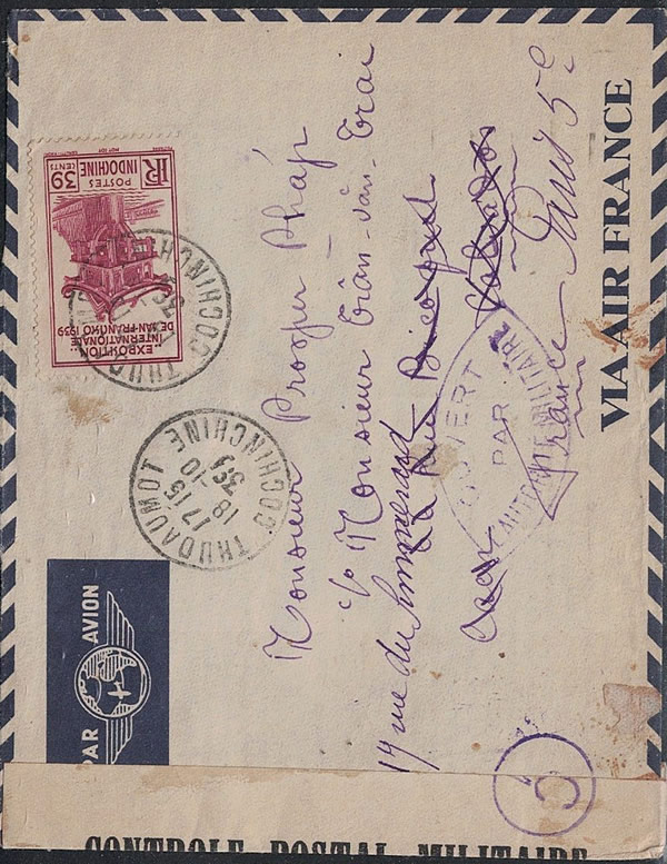 Bande de censure de Saigon type lineaire