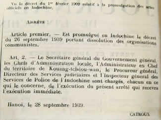 Dissolution organisations communistes (2)