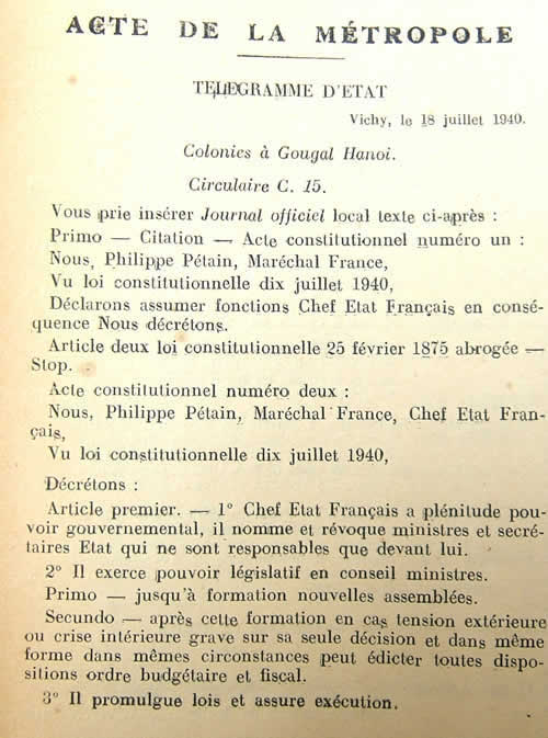 Acte constitutionnels