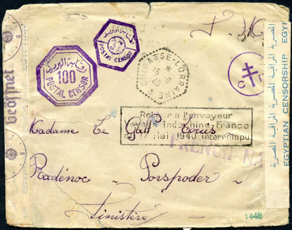 lettre du Croiseur Gloire qui devait prendre le Félix Roussel