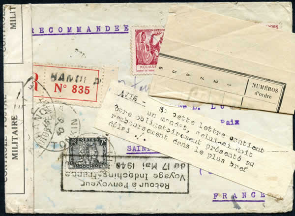 papillon de retour soulevé