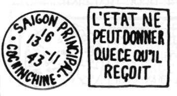 L"état ne peut donner que ce qu'il reçoit