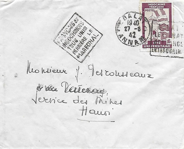 Pseudo Daguin Tous unis derriere le maréchal Dalat