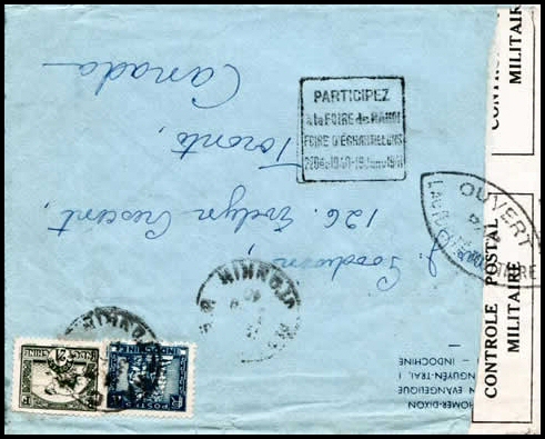 Daguin Foire échantillon sur lettre