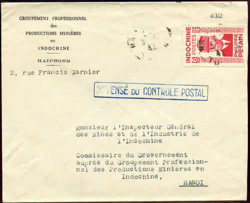 griffe Dispense controle Postal