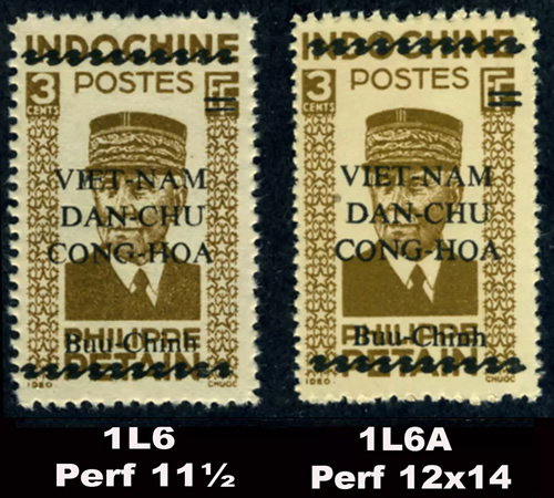 3 cts Pétain surchargé deux dentelures différentes