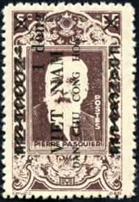 5cts Rigault surchargé