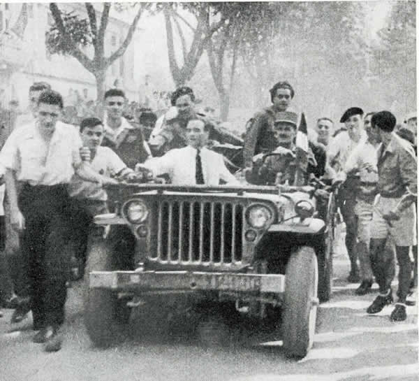 Arrivée Leclerc à Hanoi