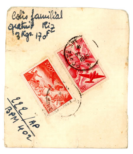 Colis familial gratuit en provenance du BPM 402