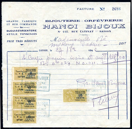 Fiscaux GPRC sur facture