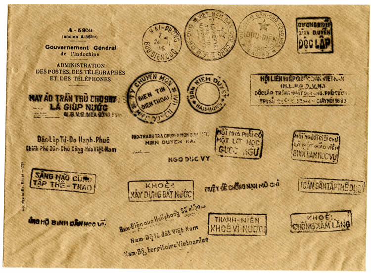 Griffes utilisées à Haiphong