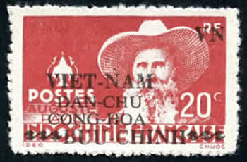 pavie 20cts surchargé