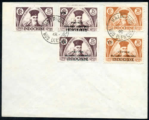 Enveloppe de propagande de Haiphong