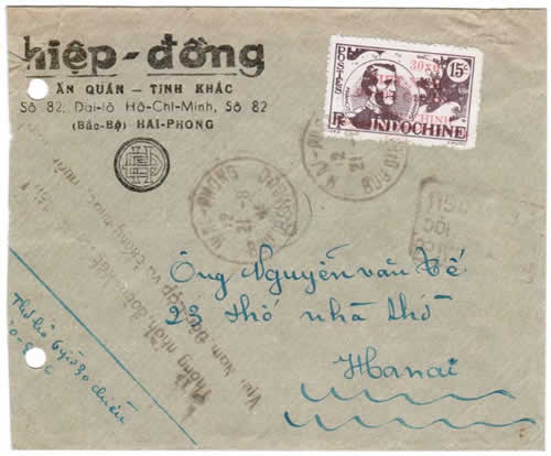 Haiphong griffe de propagande